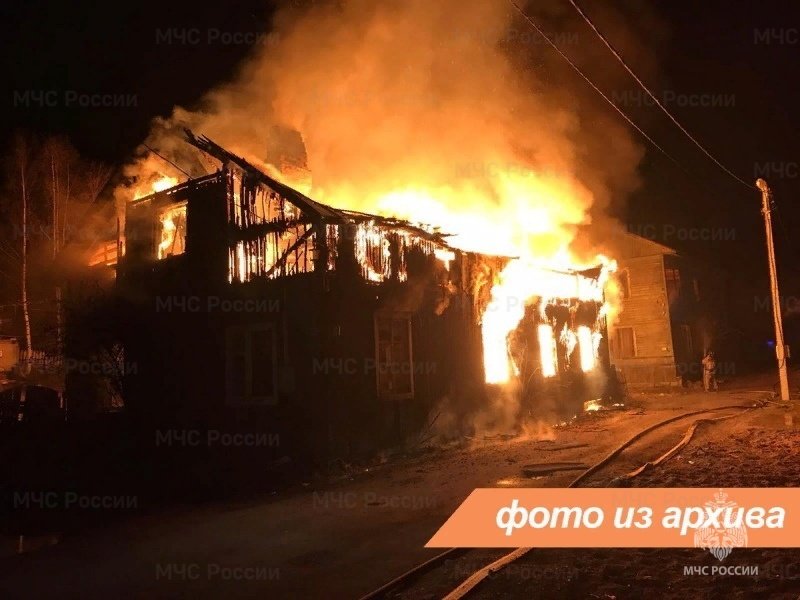 Пожарно-спасательное подразделение Ленинградской области ликвидировало пожар в г. Бокситогорск
